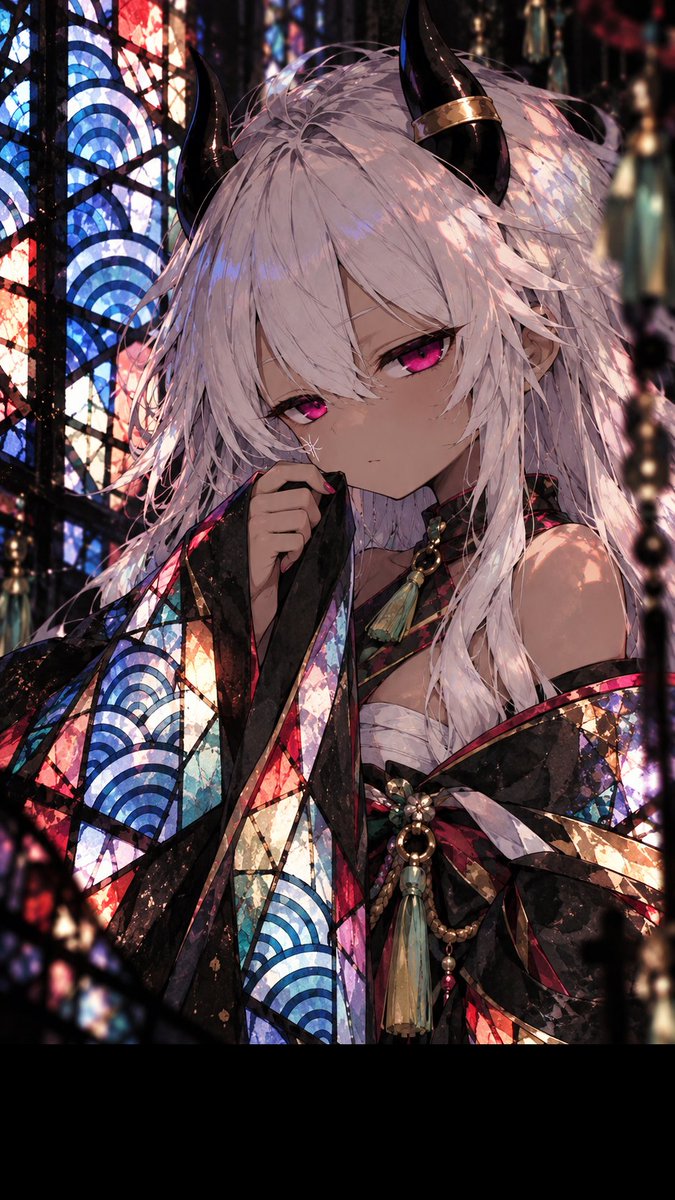 ___banbi___'s tweet photo. ステンドガラス
#AIイラスト
#AIart https://t.co/IRAM5HQx9G