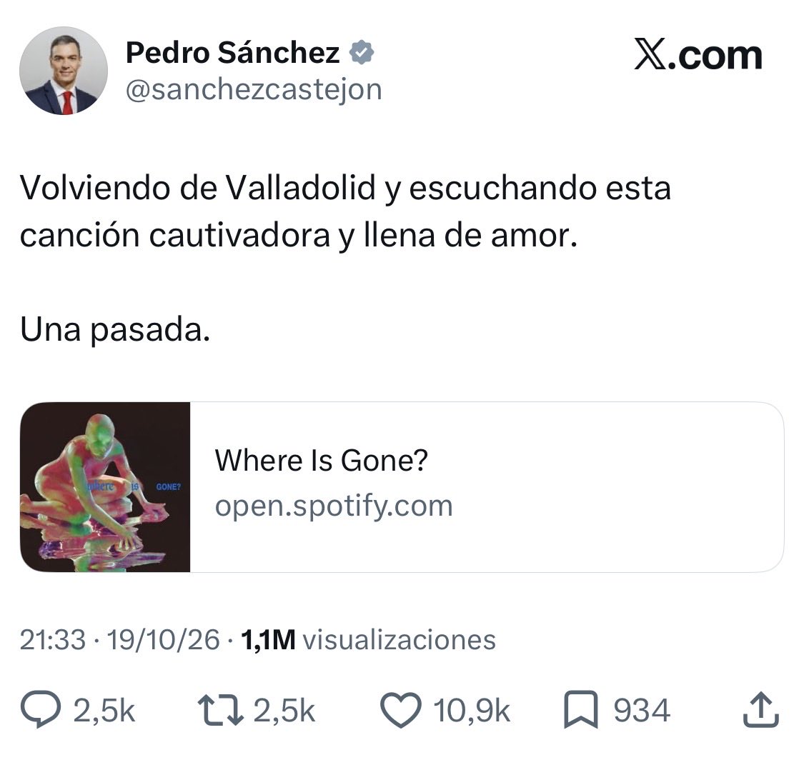 elbichobichejo's tweet photo. 5 muertos ayer por las inundaciones, cientos de millones en pérdidas y el chalado este en campaña recomendando musiquita a las 10 de la noche.
Yo es que me cago en su pvta madre en serio.
No lo soporto ya. https://t.co/SczR4PZC8F