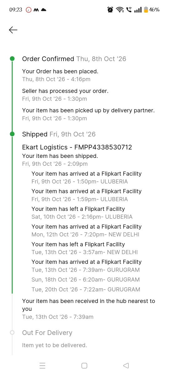 Jonnybrother_'s tweet photo. Flipkart has mastered the art of saying “Sorry” while repeatedly changing delivery dates. Every time the promised date passes, there’s another apology and another revised date—but no actual delivery. @flipkartsupport @Flipkart @FlipkartStories https://t.co/omDFHyTC1k