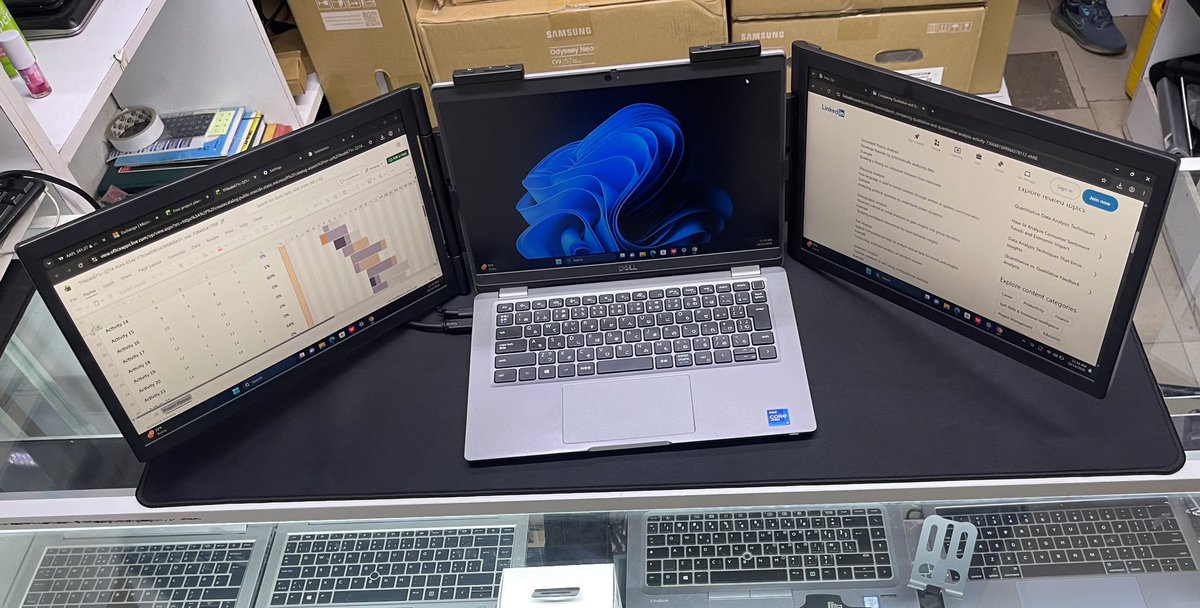 ecbtechnologies's tweet photo. 💻 MORE SCREENS. MORE POSSIBILITIES. 

Take your productivity to the next level with triple screen extenders designed for seamless multitasking wherever you work!

🖥️ 14” Triple Screen Extender — KSh 43,000
🖥️ V2COM S6 15.6” — KSh 50,000

Perfect for professionals, creatives and multitaskers.

Call/WhatsApp 0717040531
🚚 Countrywide delivery available.