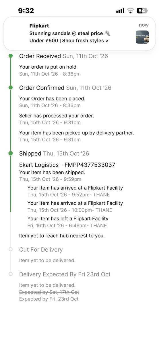 gaurnits's tweet photo. Flipkart started the Big Billion scam with their customers  EMI started first EMI paid but still product is not with me. Let’s start file legal complaint against @Flipkart @FlipkartStories @flipkartsupport https://t.co/aAuhmMci6I