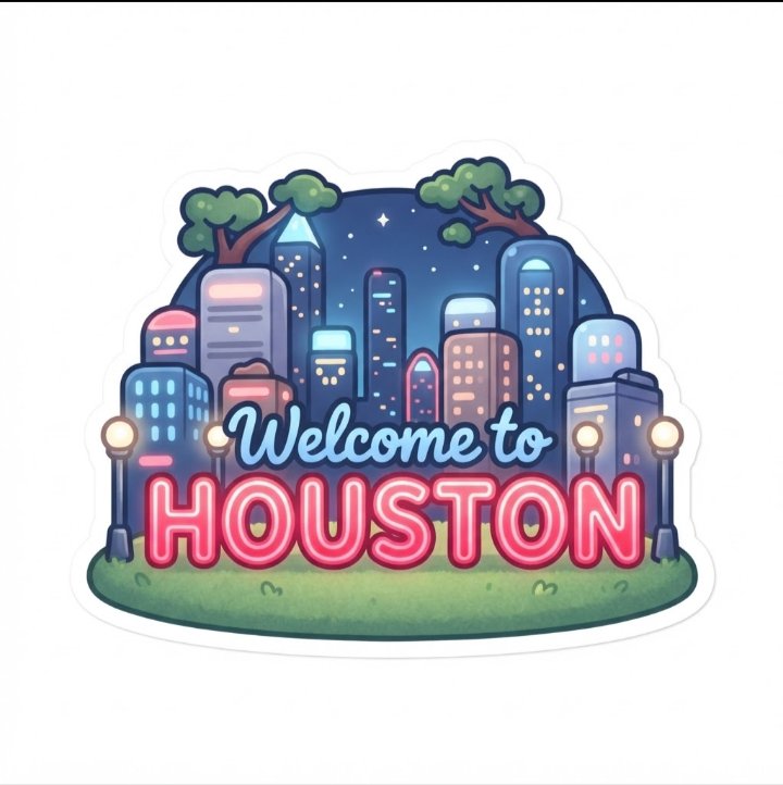 sajid_draws's tweet photo. Welcome to Houston 🌃✨ Neon lights, a glowing skyline, and a cozy night in the park. New sticker! Custom ones are open, just DM me.
.
.
.
.
.
.
.
.
#vectorart #stickers #houston #texas https://t.co/TLt0S6cbpK