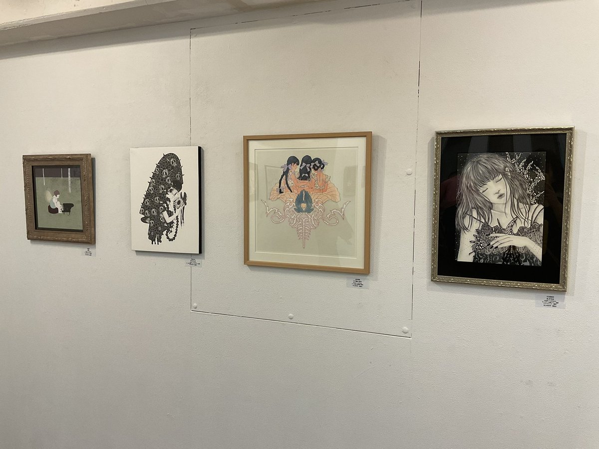 gallerycomplex's tweet photo. 10/20、本日から新たな展覧会がスタートしました🍁

(ACT1、5 健康をめざすアート公募展は明日オープンです🖼️)

ACT2のTRATRATは残り会期が2週間となりました🐯🐭
ACT3では 山口'Gucci’佳宏氏キュレーションによる4人展「Elegance &amp; Decadence」を開催🎨
ACT4では佐藤恵子初個展を開催しております🍵 https://t.co/RcAzxc8h9S