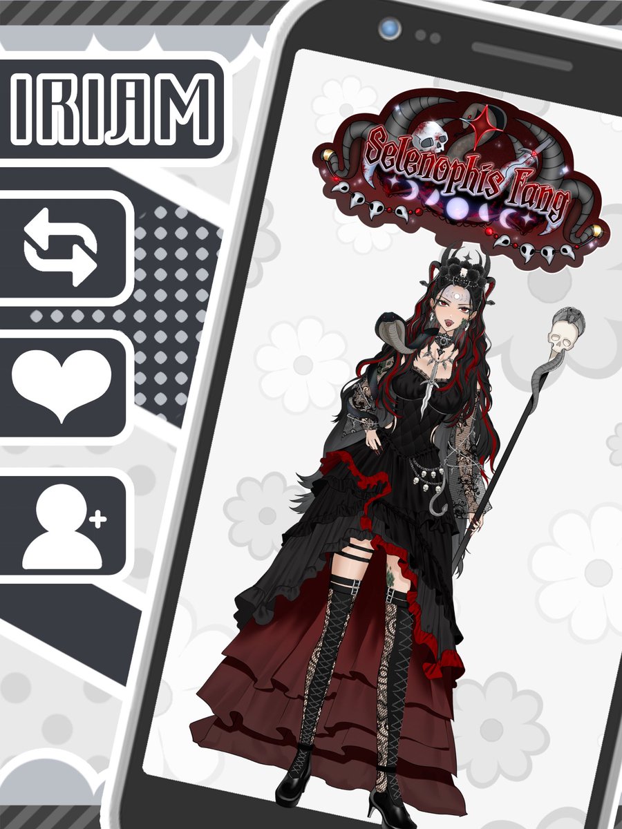 Selenophis's tweet photo. Hi hi! 
My name is Selenophis Fang, mother of snakes, lunar serpent queen. I debut tomorrow at 7 est and would love to make more connections! 

🐍Come for:
Tier lists
Yapping
Wheels 
AITA 
And more 

#IRIAMMaintfollowfest #IRIAMメンテ中のフォロー祭り #IRIAMUS #IRIAM https://t.co/34njto8Irf