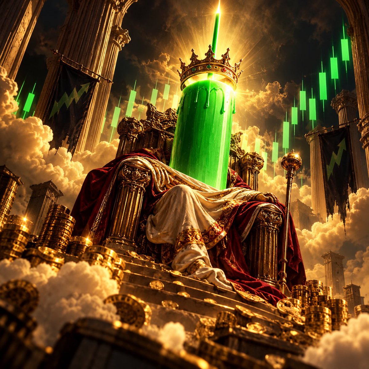 LU_THEPLUG's tweet photo. $GODCANDLE 🕯️👑

God Candle is more than a meme. It’s a symbol of patience, conviction, and the legendary green candle every trader dreams of.

Every king has a throne. Every legend has a beginning.

THE THRONE IS WAITING. 📈🔥

#GodCandle #Crypto #MemeCoin https://t.co/Ws59DBD6zs
