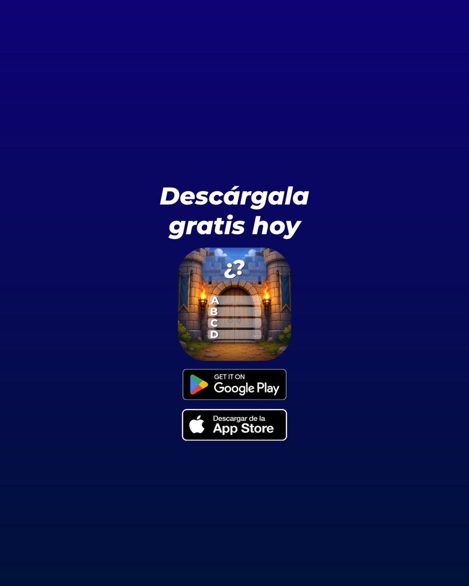 timetoapps's tweet photo. Descarga la app para Android: https://t.co/OPRsJdxAYa 

Y para iPhone: https://t.co/yNrGTcPcd3

#quiz #trivia #juego #juegos #preguntas #adivinanzas #app #apps https://t.co/CCGixKY9xm