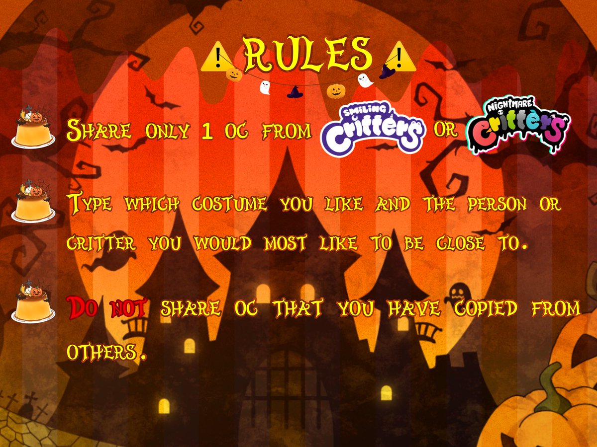 jooniethenight's tweet photo. 🎃✨You can share your OC until October 23rd.✨🎃
#PoppyPlaytime #halloween2026 #OCㅤㅤ https://t.co/RKOEsmztIl