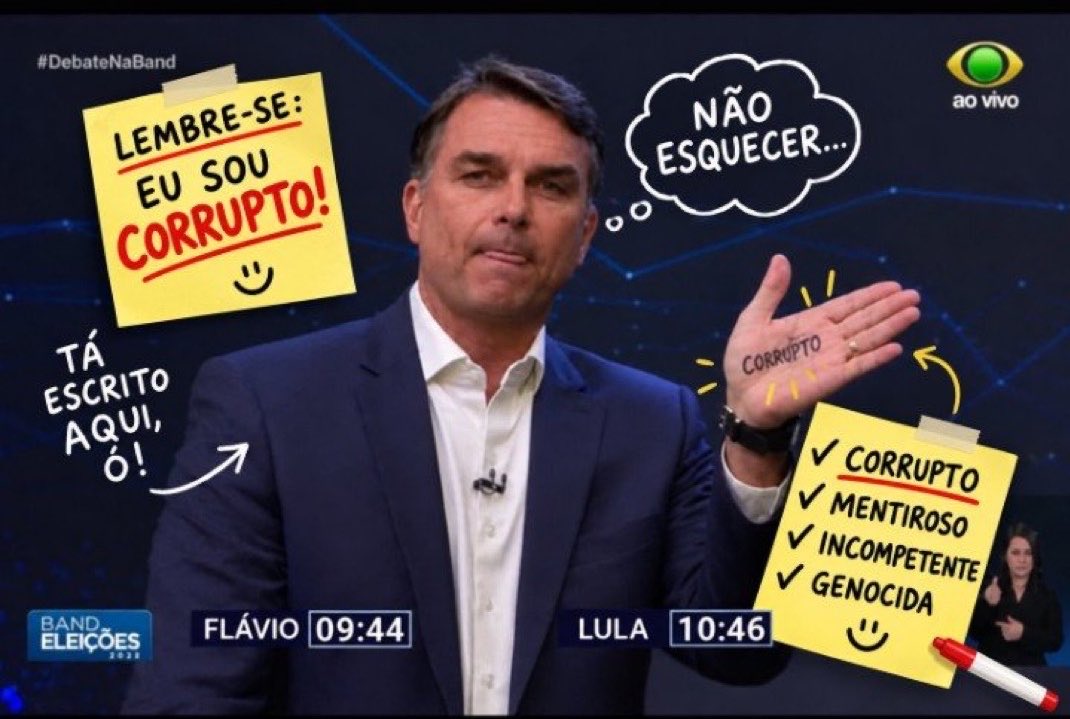 _janoninho's tweet photo. LEMBRE-SE: ELE É CORRUPTO! 😂
#LulaAbriuOSigiloFlavioArregou https://t.co/STZ72dgcw8