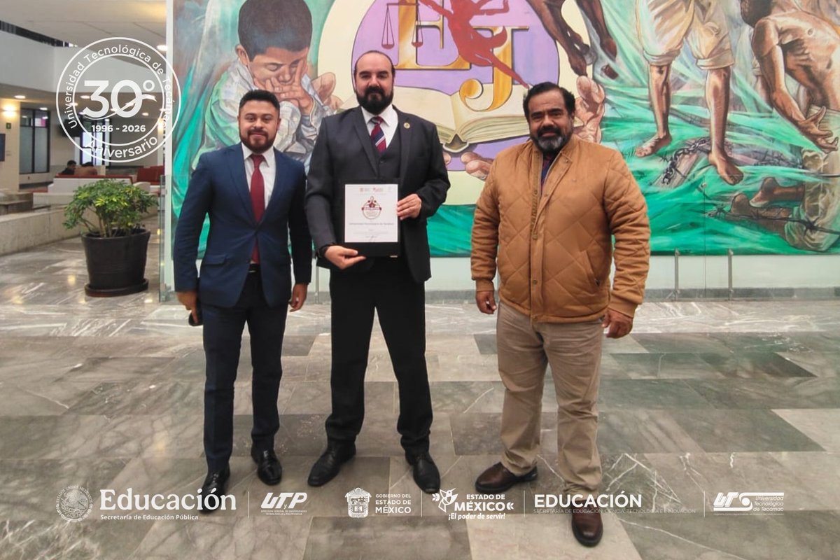 UTTECoficial's tweet photo. 🏅 La UTTEC recibió del Gobierno del Estado de México el Distintivo por la Igualdad y Bienestar Laboral, Nivel 1. ¡Seguimos construyendo espacios incluyentes, libres de violencia y discriminación! 💚🦉
#SomosUTTEC #OrgulloUTTEC #IgualdadLaboral #BienestarLaboral https://t.co/0j2070Gaio