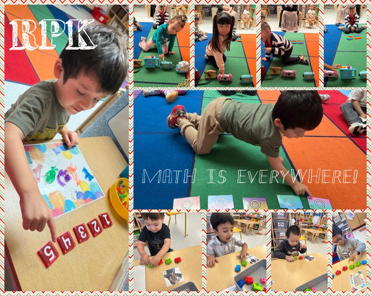 TheRichmondPrek's tweet photo. 🔢✨ RPK Counting Day! Math is everywhere! Our little mathematicians are counting, exploring, and discovering numbers all around them! 🧮🐯
#RPKCountingDay #MathIsEverywhere #NYCSolves #EarlyChildhood #LearningThroughPlay #NYCCutest https://t.co/HLQR0yQAqv