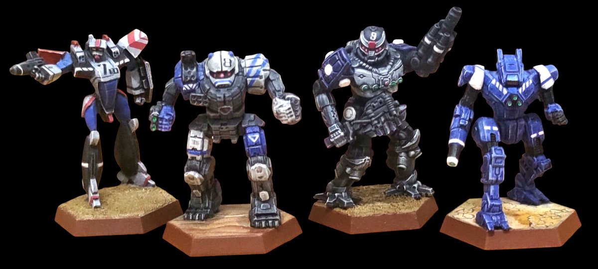 SinnDk's tweet photo. Painted some rides.

#BattleTech #バトルテック https://t.co/AD8vHBSTbd