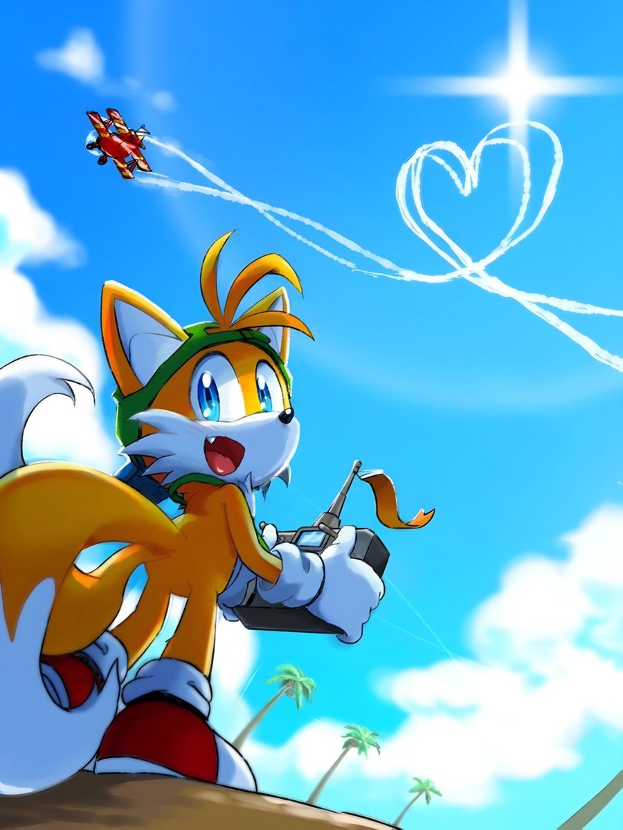 MilesProwerCute's tweet photo. #SonicTheHedgehog #MilesPrower #TailsTheFox #MilesTailsPrower

<3 https://t.co/CQTYIqCar9