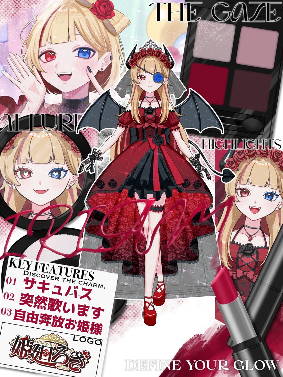himegurirozaV's tweet photo. #IRIAMメンテ中のフォロー祭り
✧🌹♡🌹✧

ろざのいうことは〜❓️

＼ぜったぁ〜い❤／

愛を喰らいに人間界へ来た
サキュバス族のお姫様🌹

🌹突然歌うよ‼️
🌹自由奔放⁉️
🌹再出発に向けてリニューアル中✨

姫廻ろざですわ〜‼️

以後お見知りおきを🌹❤✨️

💬♻️❤️

✧🌹♡🌹✧ https://t.co/4QkIAZCEOE