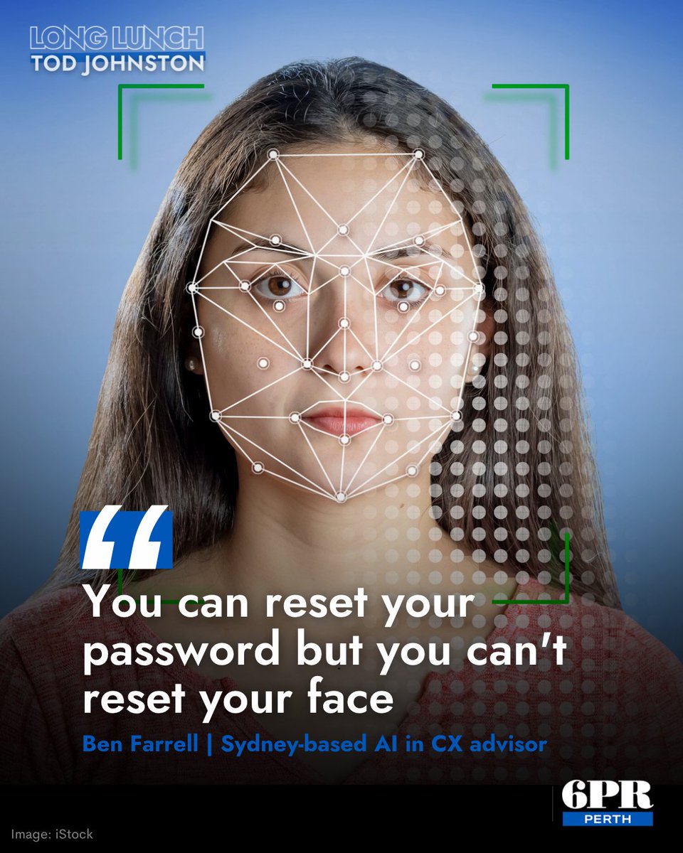 6PR's tweet photo. Everyday people are licensing their faces for AI videos in a booming new market. But with major grey areas around usage and ownership, what control do you have over your digital identity? 
Click the link to hear about AI digital twins and identity risks ▶️ https://t.co/wxTireDVpC https://t.co/SeNXUcdGs4