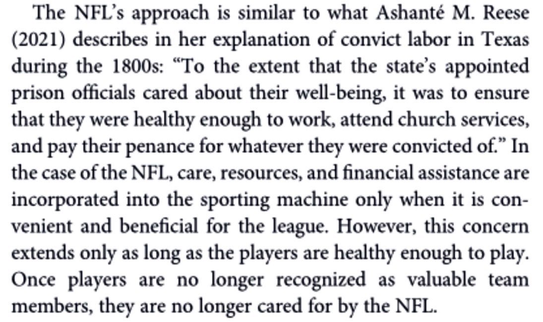 sheluvkei's tweet photo. Jalen Hurts situation reminded me of this excerpt from an article I used for research when delving into slave culture in collegiate football and its effects on Black players. https://t.co/VCctlBLXp9