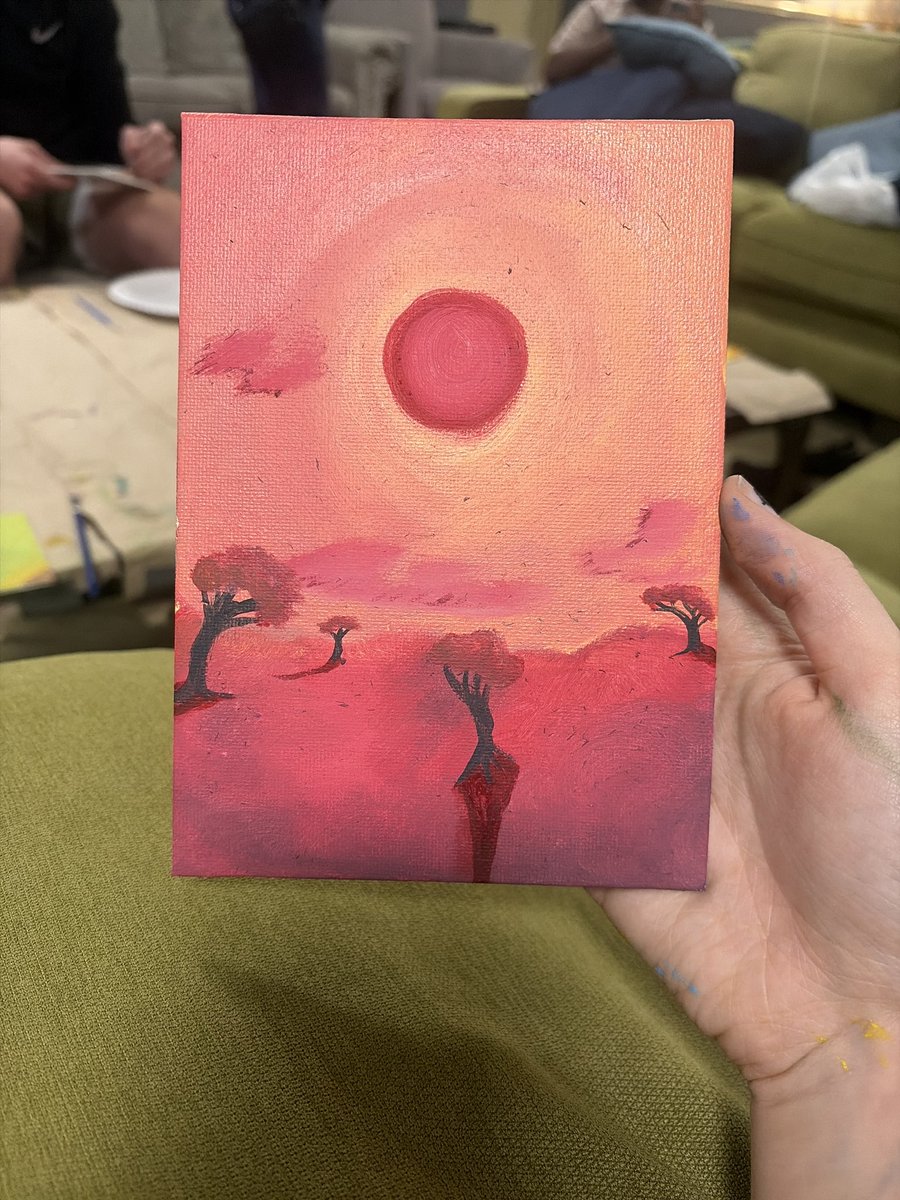 Jestgabryart's tweet photo. Artist vs art yay!! https://t.co/zMnsRArjLq