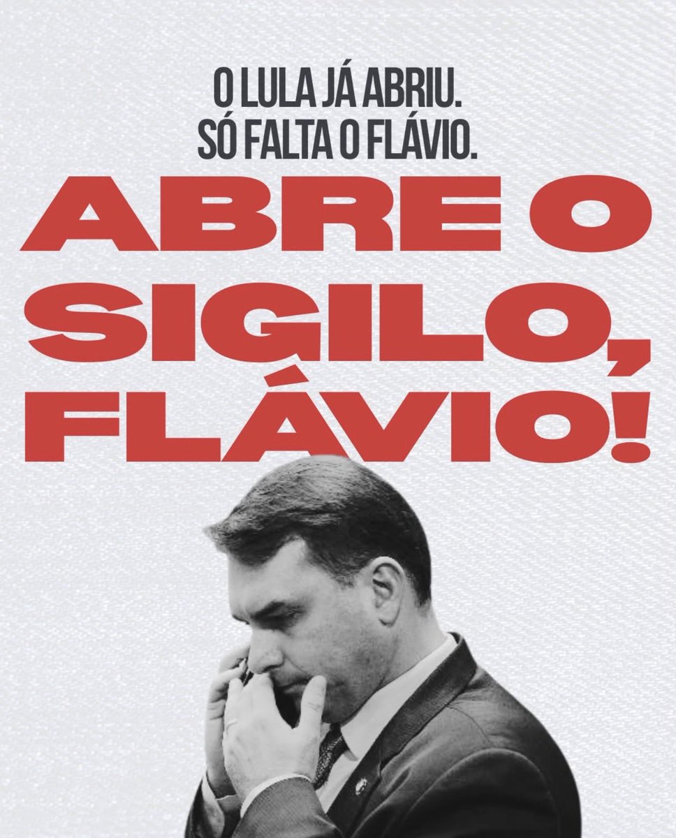 Irio2011's tweet photo. #LulaAbriuOSigiloFlavioArregou https://t.co/NjhkEsCVyx