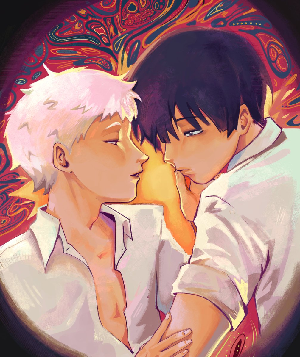 gottazhi's tweet photo. It's the day 🥀

#thesummerhikarudied #HikarugaShindaNatsu
#sketch #merch #digitalart https://t.co/l53vubDmeA