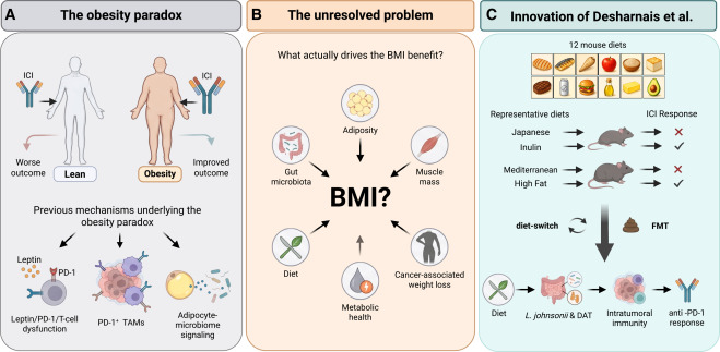 Cancer_Cell's tweet photo. Beyond BMI: The diet-microbiome context of the obesity paradox dlvr.​it/TVzYpB https://t.co/KEdm8L3m5q