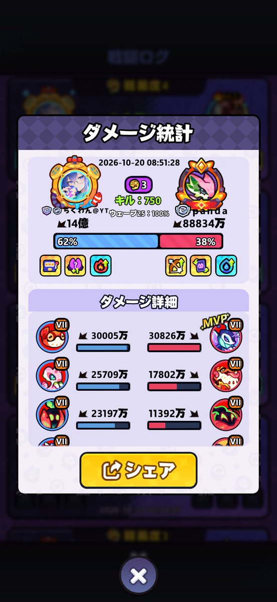 poetonton's tweet photo. 朝からTwitterの方クリアお手伝い
#モンサバ https://t.co/Or5wh3N9hC