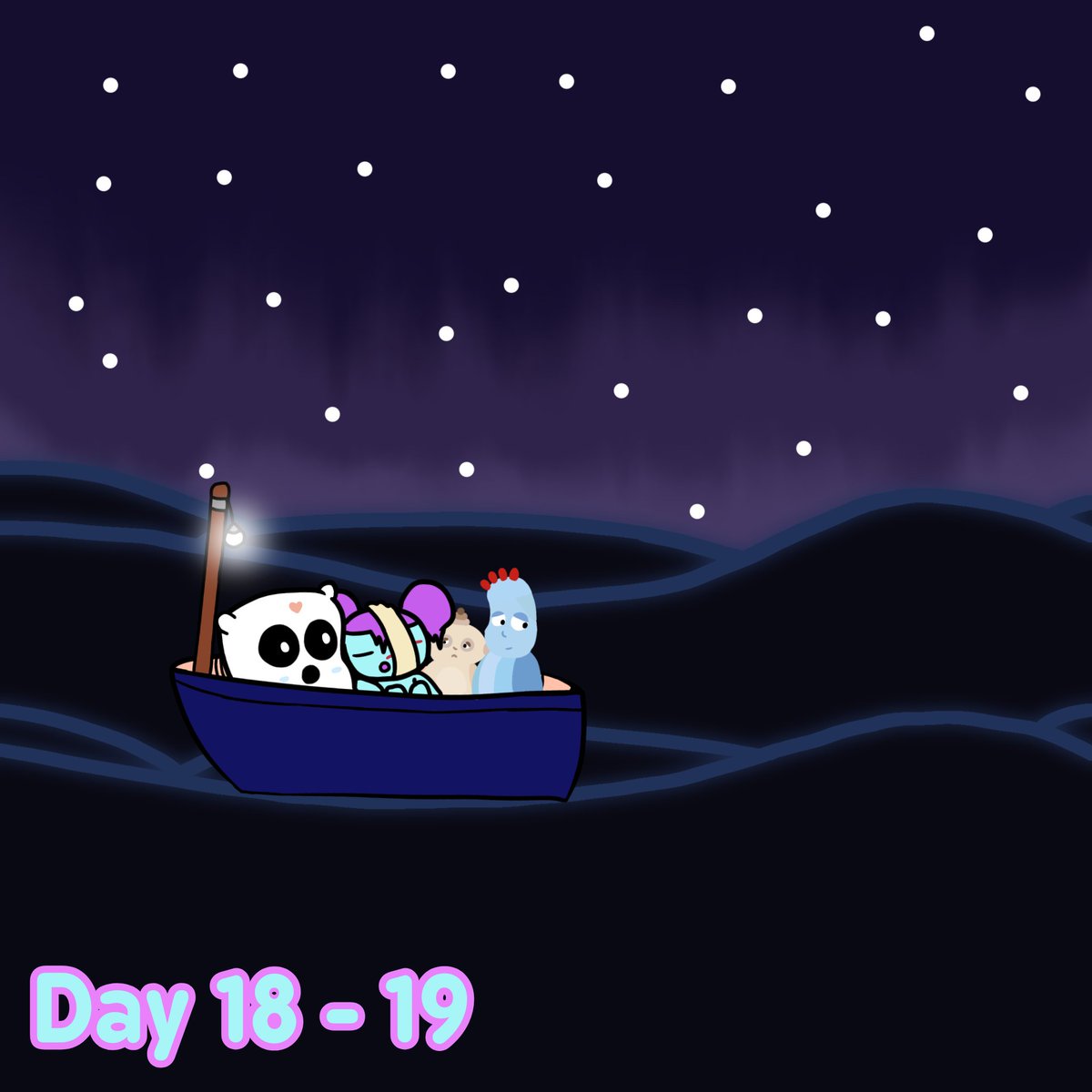 riv14551329's tweet photo. #Piwwotober

Day 18 - 19!

Piwwo want to dress up as a ghost, Both Pibby and Piwwo travel to another World that almost look like pillow dreamworld, Sadly they only managed to save 2 survivors, Hopefully we can save everyone including Pillowdear https://t.co/myow5MQpSM