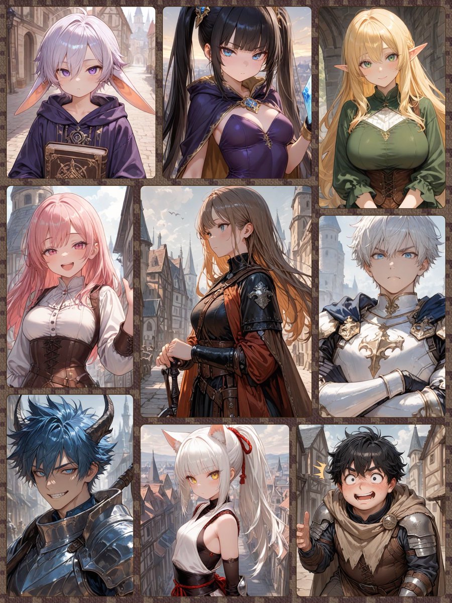 PettyMune00's tweet photo. 『異世界エルディア』
https://t.co/VvVFoJ263B

久しぶりにこういうの作りました。新しい世界観で、専用ロアブックも作った。
好きな種族と立場を設定しましょう。なんなら異世界人とかでもOK。
異世界を自由に生きてください。

#チャチャ https://t.co/U9ikdw1SBm