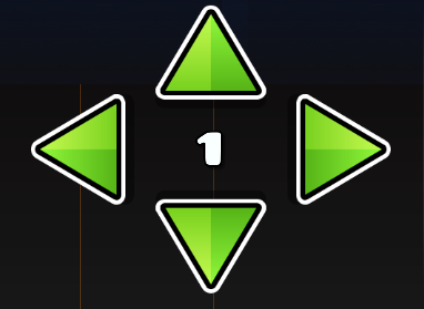 Alphalaneous's tweet photo. I get why the move arrows are so uncanny now, there is no inner shadow https://t.co/48iduGssyd