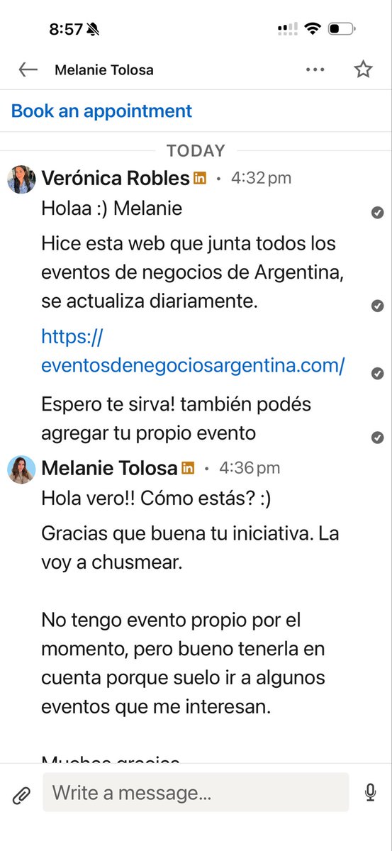 verorbl's tweet photo. ayer: primera vez animandome a vibecodear una web para juntar todos los eventos de negocios de argentina 

hoy: la publiqué acá y tuvo 572 visitas

https://t.co/4vtMApIR15

por suerte conecté posthog desde el día 1 y pude meter muchos cambios en base a las métricas 

mañana: sale una campaña en linkedin que dejé programada a 2700 de mis 1st contacts basados en argentina contandoles que hice la web y que la prueben :)

objetivo de todo esto: aprender de producto