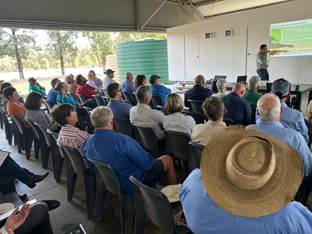 AgForceQLD's tweet photo. AgForce is making sure Canberra hears Qld producers 📣

In this week's column, Josefine Pettersson, AgForce Head of Industry Development, talks about the impact of AgForce's EPBC Roadshow, which has been travelling across regional Qld. 

👉 https://t.co/B0alC4CbmG https://t.co/NaMKyUNiKS