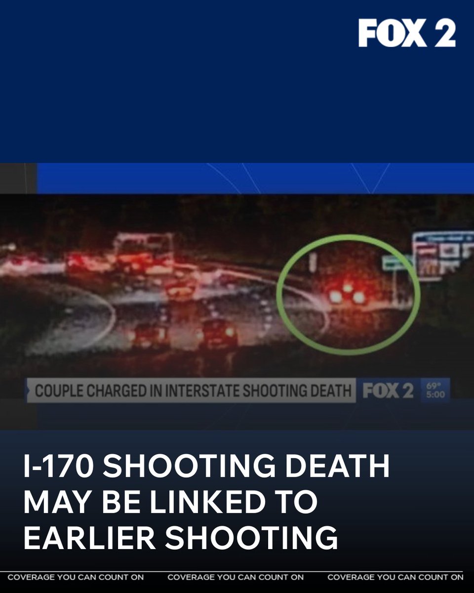 FOX2now's tweet photo. Two people have been charged in connection with the fatal shooting of 17-year-old Alyssa Wilson on Interstate 170, as investigators examine whether the case is linked to another shooting earlier this month. LINK IN BIO https://t.co/BEUwl3XObj