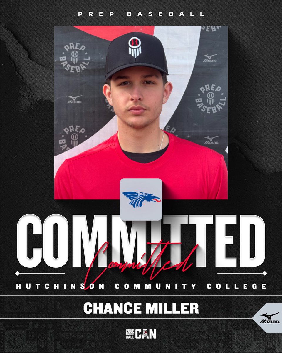 PrepBaseballBC's tweet photo. 🚨 𝐂𝐎𝐌𝐌𝐈𝐓𝐌𝐄𝐍𝐓 𝐀𝐋𝐄𝐑𝐓 🚨

'27 RHP/OF Chance Miller (@Whalley_Chiefs) has announced his commitment to Hutchinson Community College.

#OffTheBoard https://t.co/YppEUCUxlC