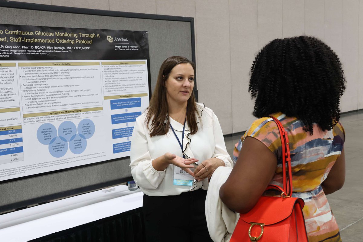 ACCP's tweet photo. Scientific Poster Sessions at #ACCPAM26

Over the past few days, attendees have engaged with a wide range of research spanning clinical practice, education, and innovation in pharmacy. These sessions continue to highlight the depth and diversity of work shared at this year’s Annual Meeting.

Thank you to all presenters for showcasing your work and contributing to such impactful discussions.

Don’t forget—the final Scientific Poster Session takes place Tuesday. Be sure to join us for the last opportunity to explore and engage with this year’s research presentations: https://t.co/UowC75F2c6