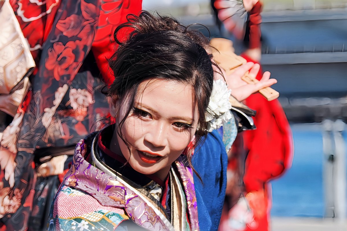 uminekojump1's tweet photo. #横浜よさこい
#百華夢想東京支部 https://t.co/sl1Aauigk3