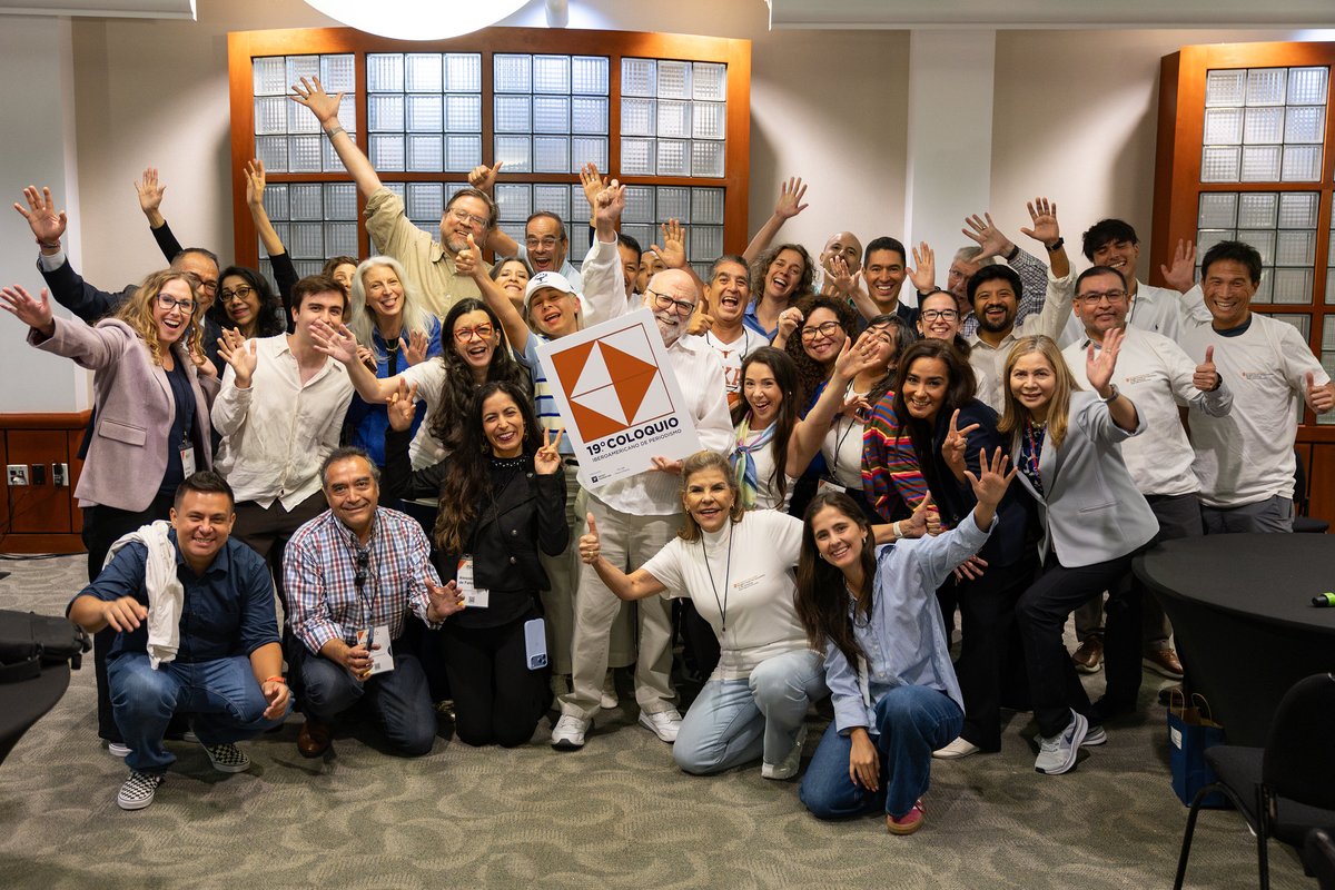 ISOJ2026's tweet photo. #Coloquio2026 Periodistas iberoamericanos responden a la IA y crisis democráticas con alianzas e innovación
https://t.co/AZy8GQ98v4 https://t.co/bEXwl6YvNn