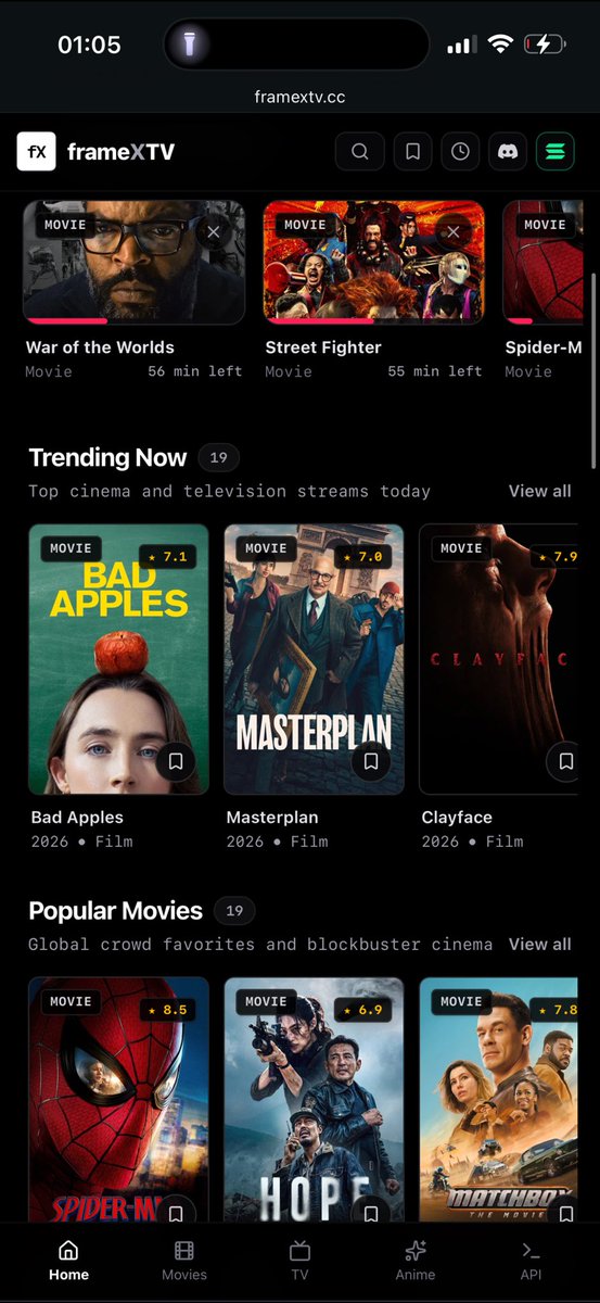 CrypticKnowled1's tweet photo. 🎬🍿 Just found something special. Trust me, you wanna hold 120,000 solana:6MBf1XdZNSAaDKcxxbnCAngRUxBmwbHS5Ybe2rLRpump before this gets shut down.

4K offline downloads of every movie, series, and anime go live in under 16 hours. 

Coinholders only.

Load up while you still can.
X: @framextv 
Discord: https://t.co/cC9qX0r4on
TG: https://t.co/EIyf6AjfgV

CA: 6MBf1XdZNSAaDKcxxbnCAngRUxBmwbHS5Ybe2rLRpump