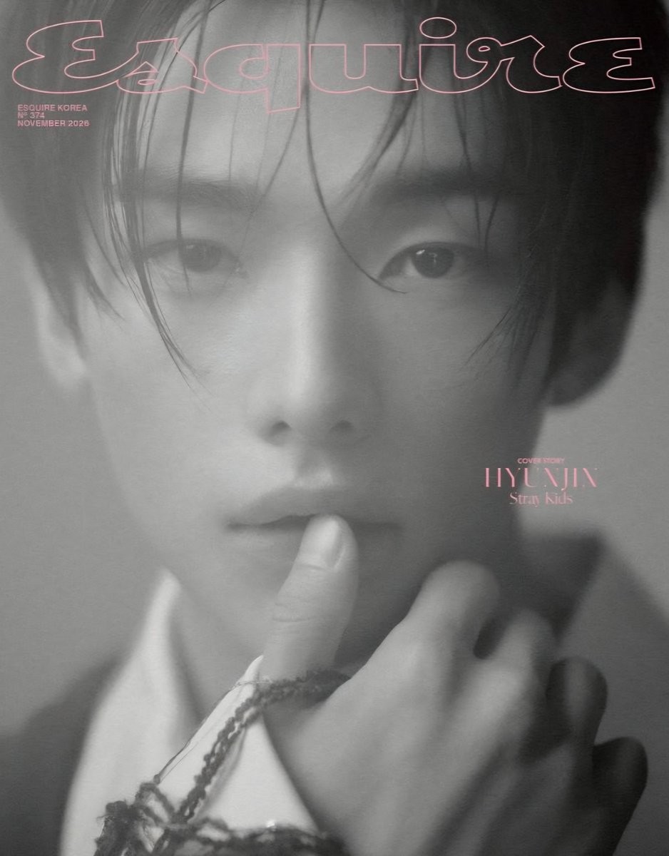 OT7BTSGirl's tweet photo. 🎉Order Now NOV.2026 ESQUIRE KOREA #STRAYKIDS #HYUNJIN COVER P1,041 Only! Free Shipping!🎉

🔗https://t.co/24FQxR4slY https://t.co/5L2leRk8Kq