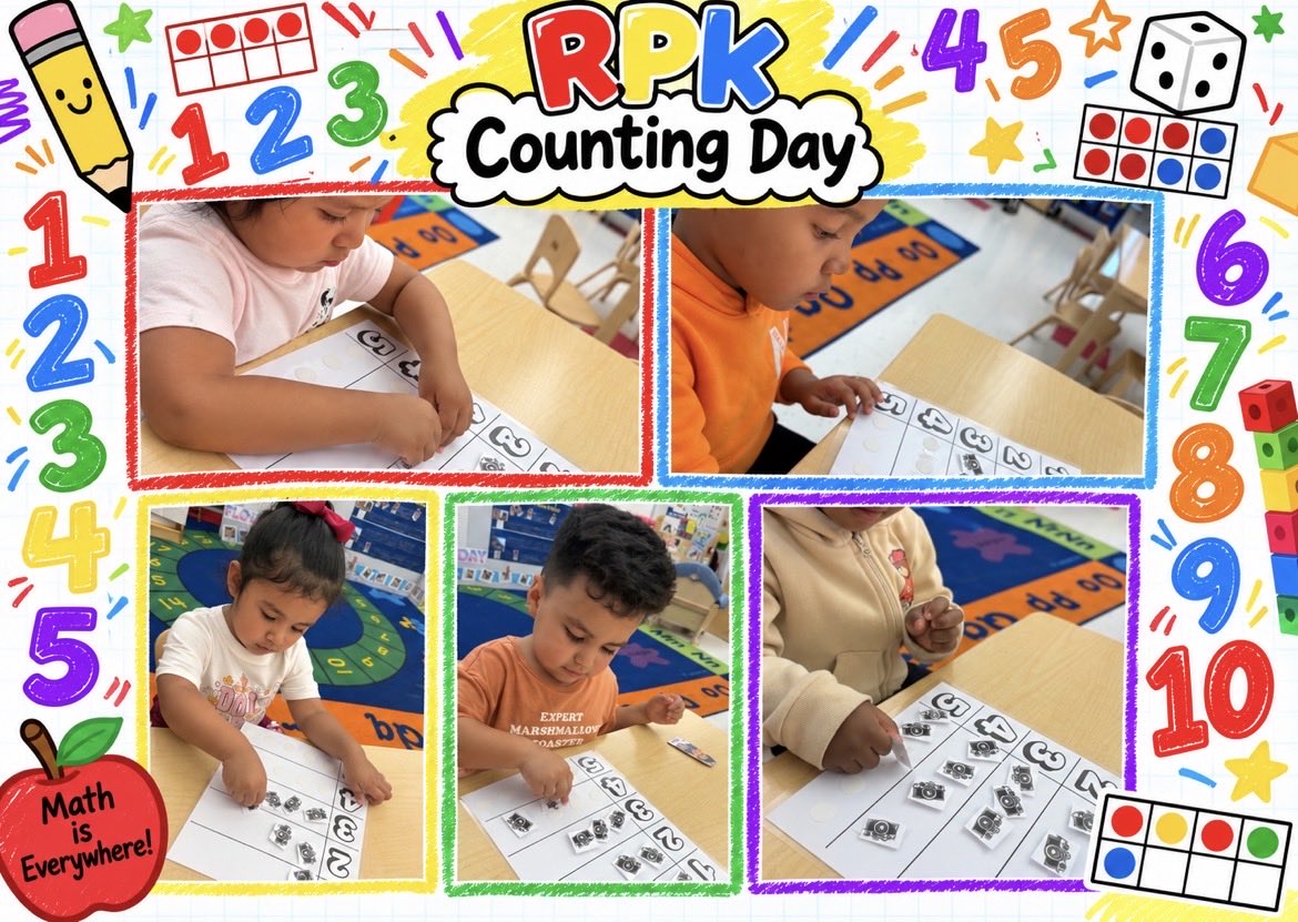 TheRichmondPrek's tweet photo. 📸🔢 RPK Counting Day! Our little mathematicians used counting cameras to capture numbers, practice one-to-one correspondence, and show that math is everywhere! Every click was another opportunity to count, explore, and learn! 🧮✨ #NYCSolves #RPKCountingDay #MathIsEverywhere https://t.co/4ELtcSzVWU