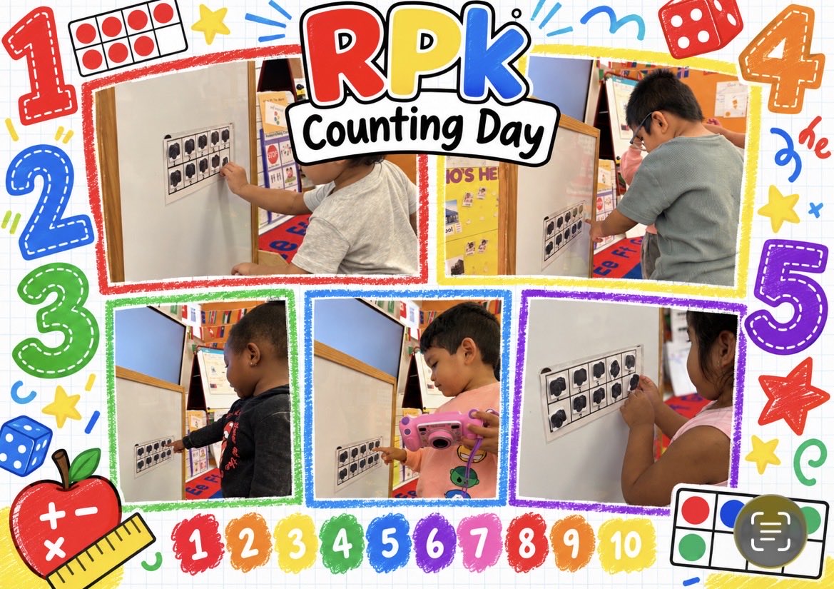 TheRichmondPrek's tweet photo. 📸🔢 RPK Counting Day! Our little mathematicians used counting cameras to capture numbers, practice one-to-one correspondence, and show that math is everywhere! Every click was another opportunity to count, explore, and learn! 🧮✨ #NYCSolves #RPKCountingDay #MathIsEverywhere https://t.co/4ELtcSzVWU
