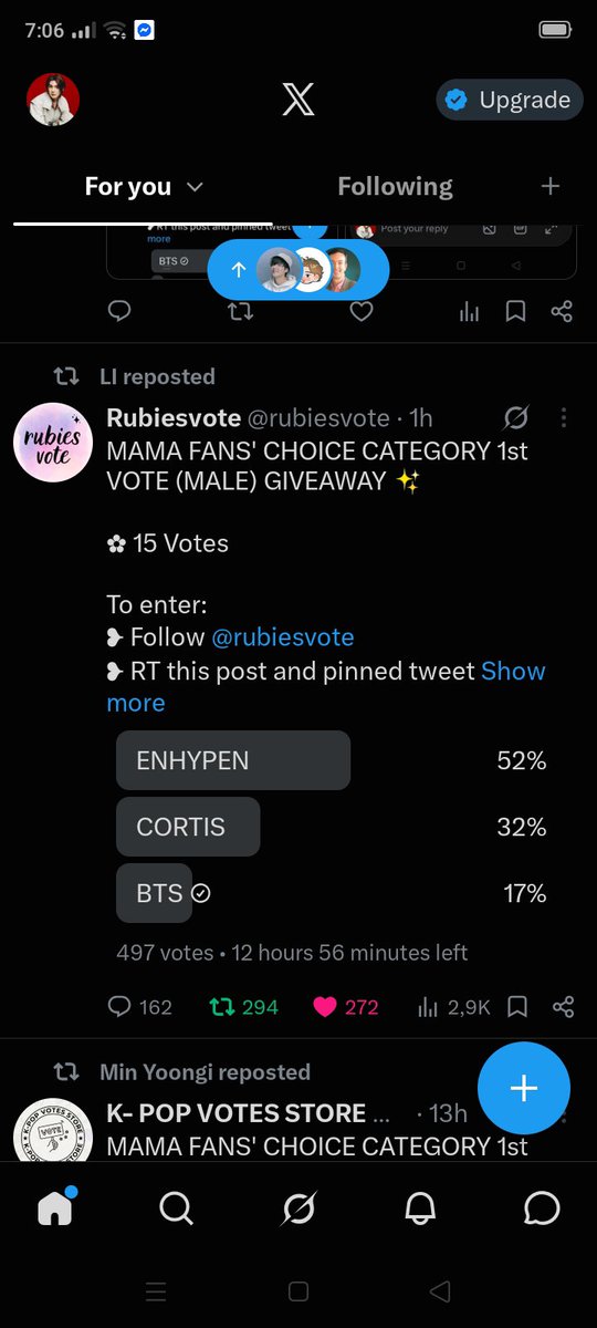 Minnyuuji's tweet photo. @rubiesvote For #BTS https://t.co/g381pXn18Y