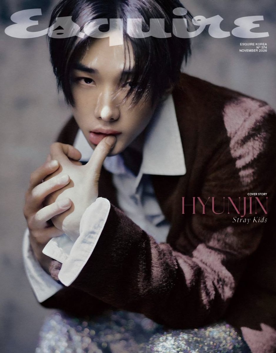 OT7BTSGirl's tweet photo. 🎉Order Now NOV.2026 ESQUIRE KOREA #STRAYKIDS #HYUNJIN COVER P1,041 Only! Free Shipping!🎉

🔗https://t.co/24FQxR4slY https://t.co/qjbNI8L6T4