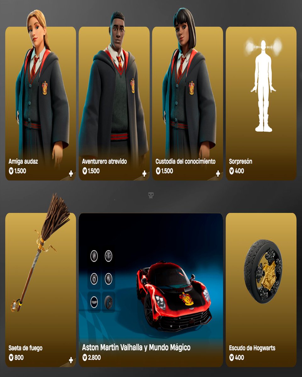codepcpy's tweet photo. ¡HARRY POTTER REGRESÓ A LA TIENDA DE FORTNITE LUEGO DE 242 DÍAS!

📆 Se va el 23 de octubre en América (24 en Europa).

Si te gusta mi contenido, no olvides apoyarme utilizando mi código de creador “PCPY”, muchas gracias ♥️ #EpicPartner

#Fortnite https://t.co/G6jCHTDD33