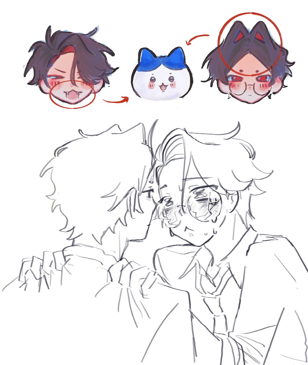 maneki_nui's tweet photo. little gay people in my head https://t.co/M45huUqkFc