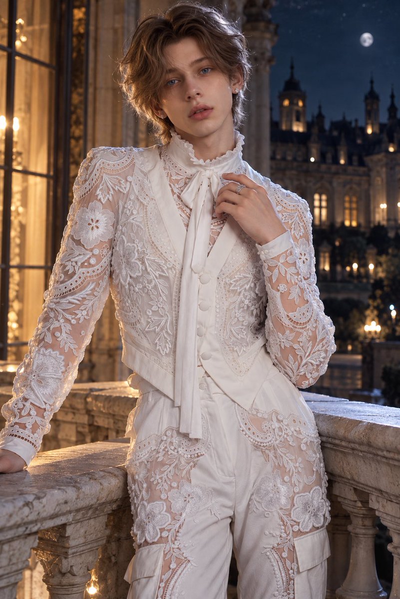 omochichan_RHNK's tweet photo. Timéo 

             Nocturne en Blanc 

 #ARhapsodyForTheCrownPrince https://t.co/WF4TglWvNw