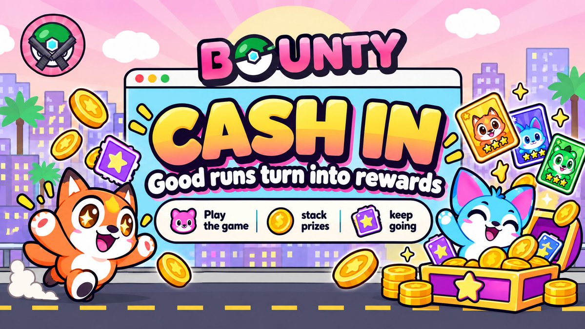 BountyonSol_'s tweet photo. Your time in BOUNTY can actually pay off.

Play, explore and hunt for rewards.

Real collectible card drops are part of the experience.

Not every run ends with a prize, but every run is another shot.

https://t.co/Djj0K6pD4I https://t.co/hb55uhPBCc
