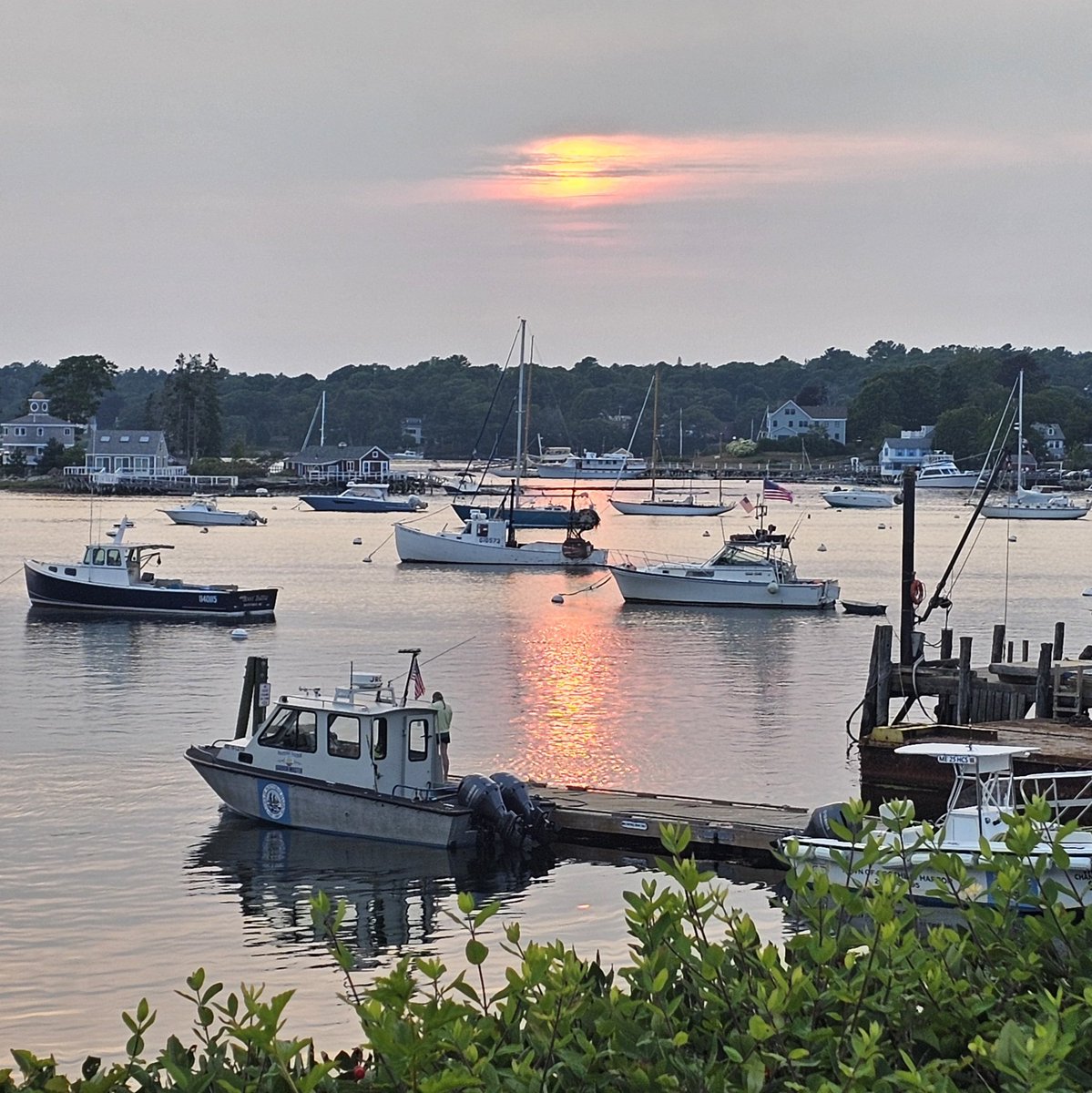 kazoo8888's tweet photo. Evening reflections at Boothbay Harbor, Maine from August https://t.co/BDm5XGnzLw