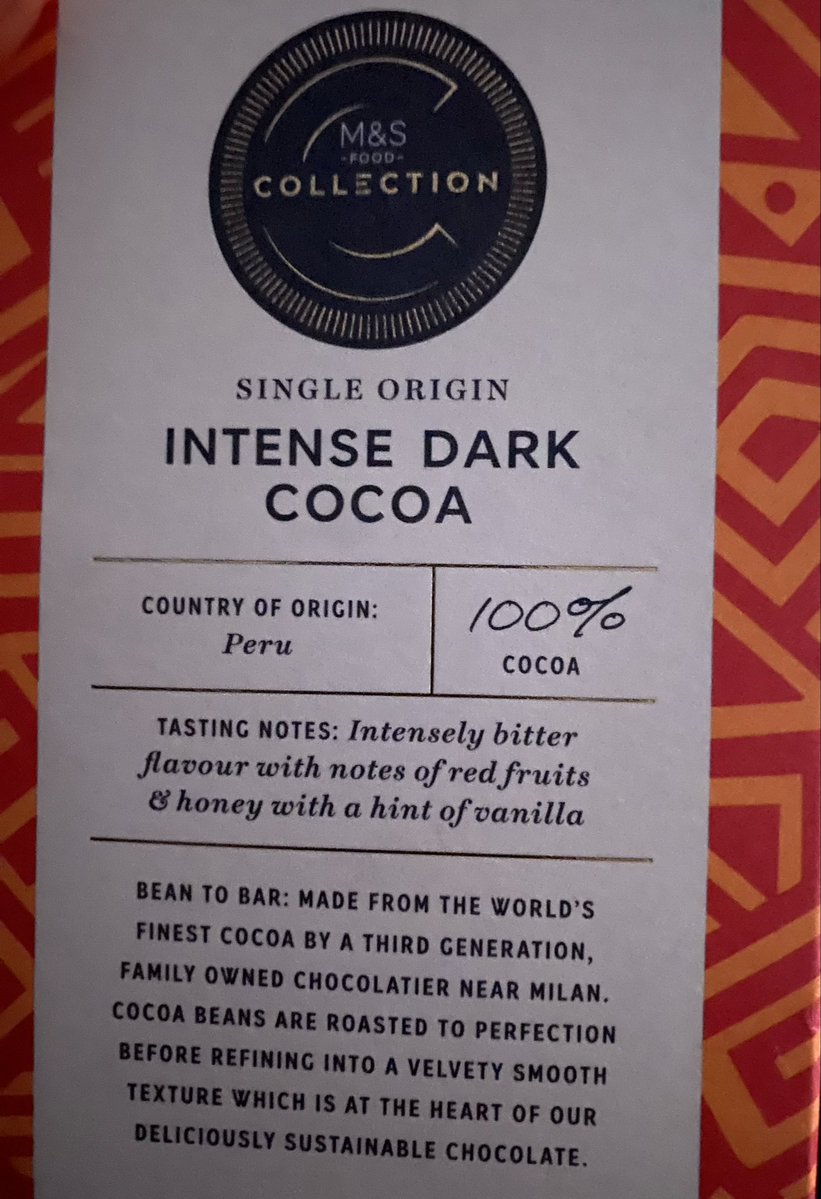 WeGoAgain30's tweet photo. I love 85-90% cocoa dark chocolate  but nah 100% cocoa is going to take a while to adjust to this and acquire this taste😭😭😭 https://t.co/WloNRV2bAz