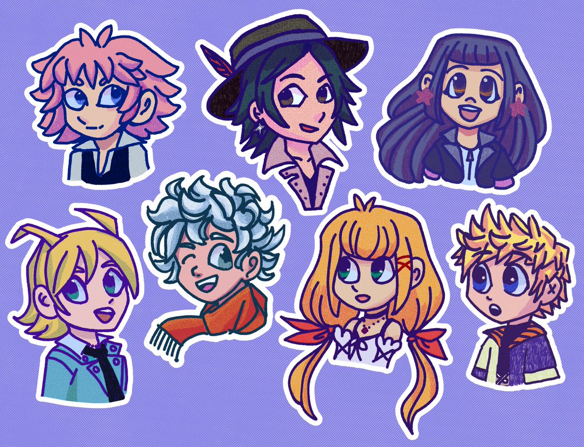 ivorada_'s tweet photo. dandelion stickers~ https://t.co/haA4AOQ6FZ