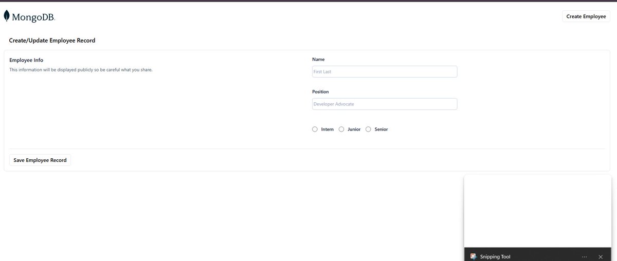 akashkumaar_'s tweet photo. Upgraded my MERN Employee Management app with a production-style Docker setup.

Implemented multi-stage Docker builds, Nginx for serving React, reverse proxying for API requests, container networking, and persistent MongoDB storage using Docker Compose.

Learning by building https://t.co/jBjfH6mSkZ