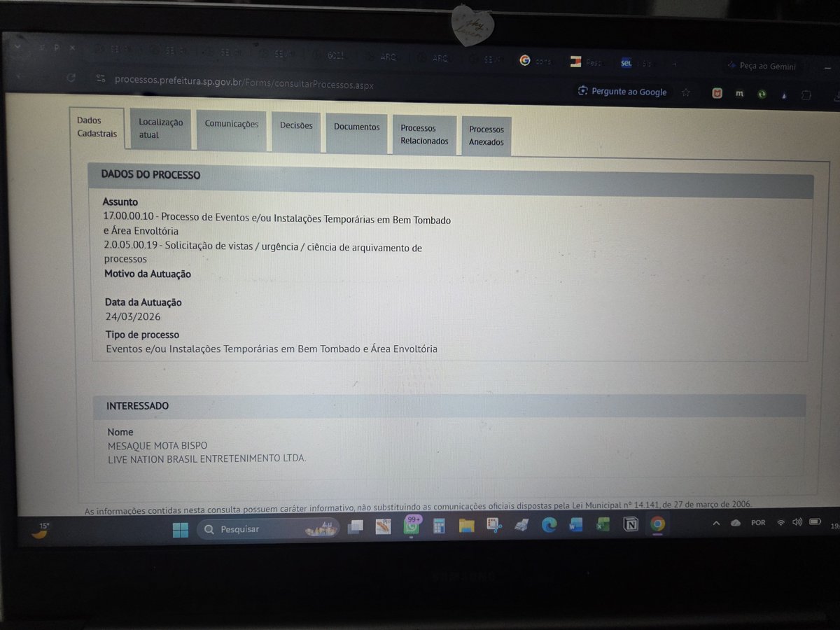 wisegirlff's tweet photo. @BARMYSTREAM @LiveNationBR @TicketmasterBR @HYBEOFFICIALtwt Houve um pedido de alteração do projeto previamente aprovado pela prefeitura em MAIO DESSE ANO. Eles reabriram o processo administrativo dia 09/10 e anexaram o projeto HOJE, no mesmo dia que fizeram a primeira comunicação sobre as telas

@LiveNationBR @HYBEOFFICIALtwt https://t.co/k3HhTYuYkp