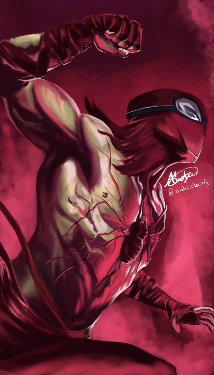 Andres_AlArtist's tweet photo. Midnight Spider-Man 
​I really wanted to draw this version of Spider-Man! I tried to give it a really dynamic and powerful composition using a few references I found. 

​What do you think of this look? 👇

#Spiderman #Midnight #fanart #Marvel https://t.co/qo8Gb4R54k